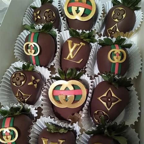 gucci chocolate covered strawberries|gucci strawberry collection.